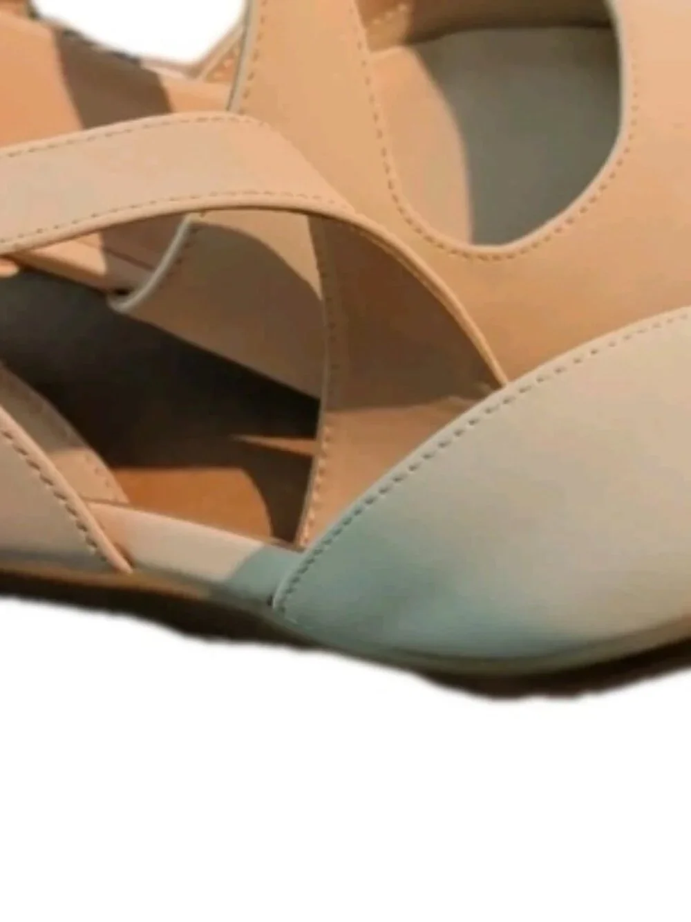 Mysoft Womans Heel Pumps Nude 2 inch Party Dress Shoes Size 8 brand new with tag